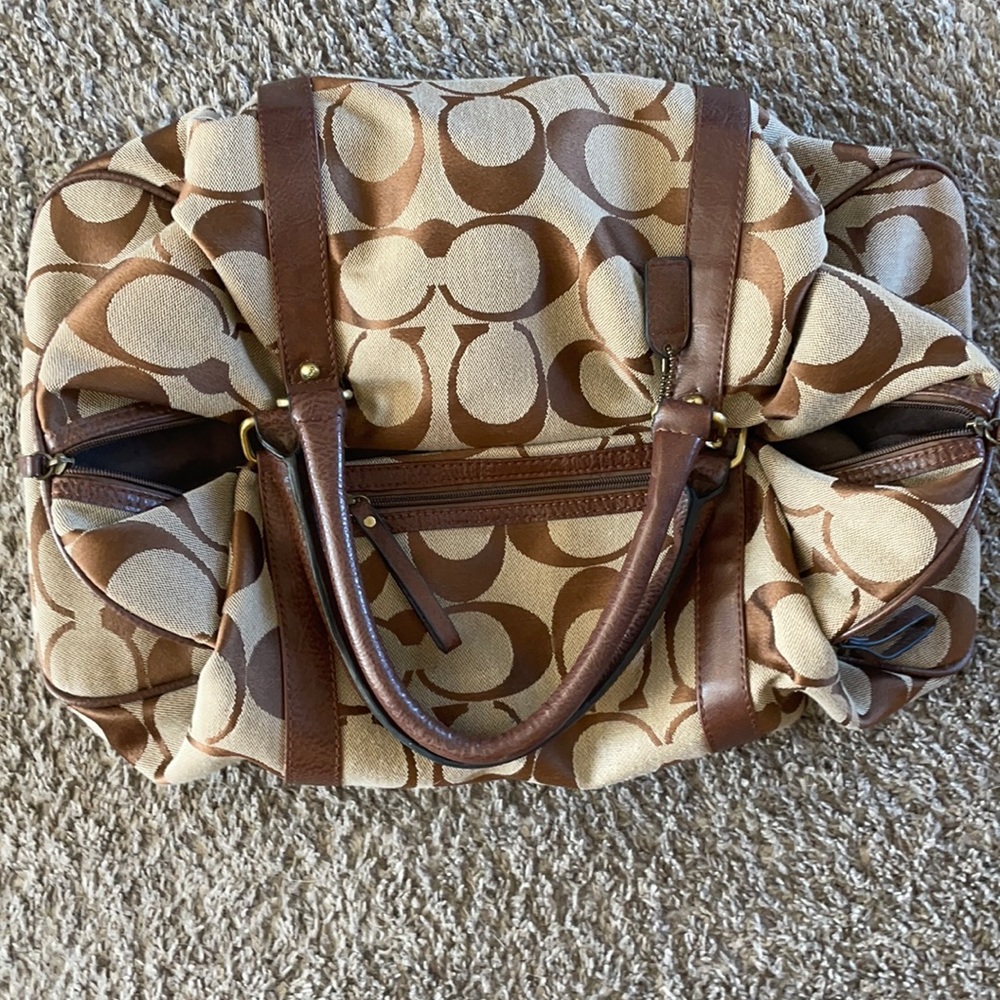 Authentic Coach Duffle Bag